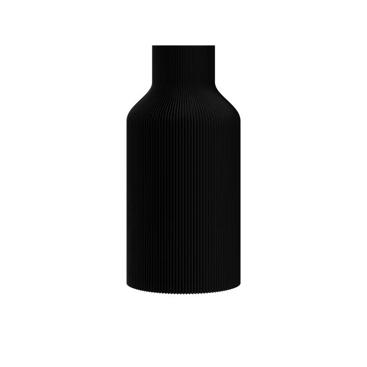 Vase Flasche von dennismaass in schwarz, Made-in-Germany