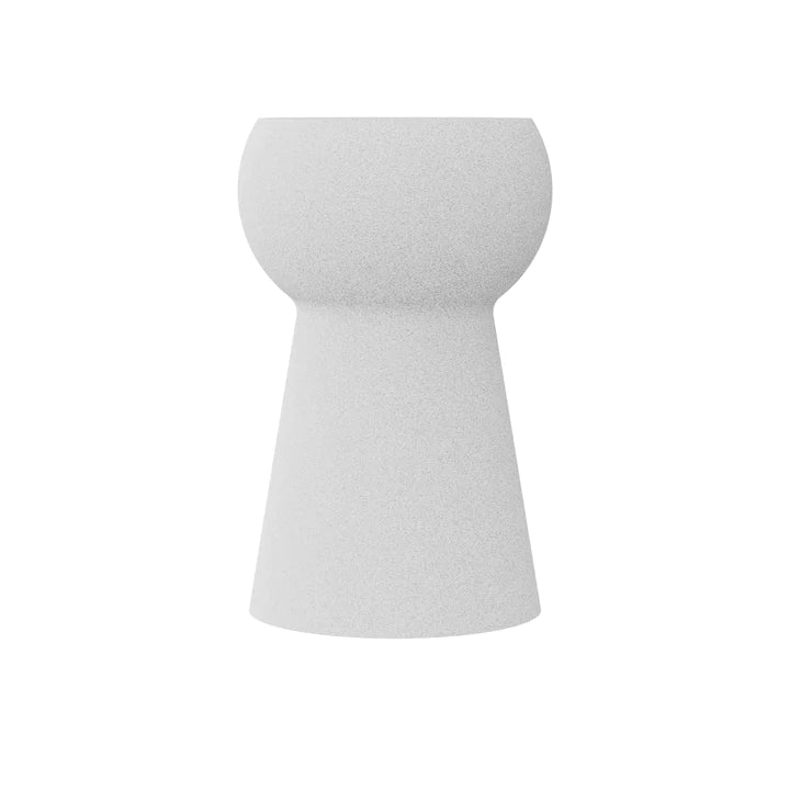 Vase Form Pokal von dennismaass in weiß